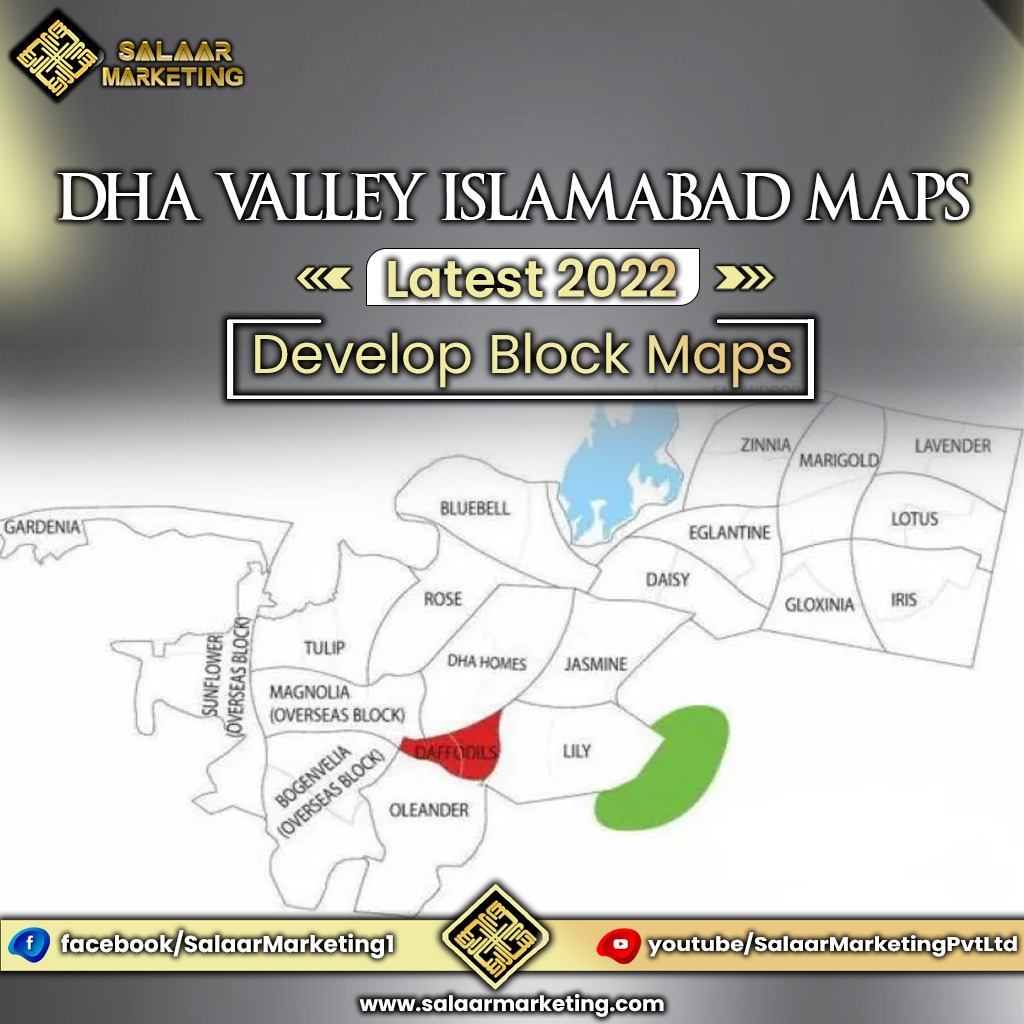 DHA Valley Latest Map 2022